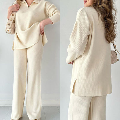 Ensemble féminin élégant et confortable