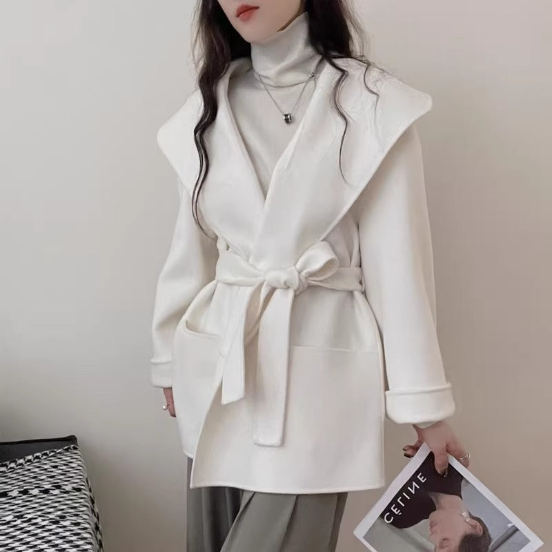 Manteau en laine Double face automne et hiver