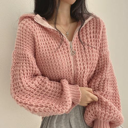 Manteau court à capuche pour femmes