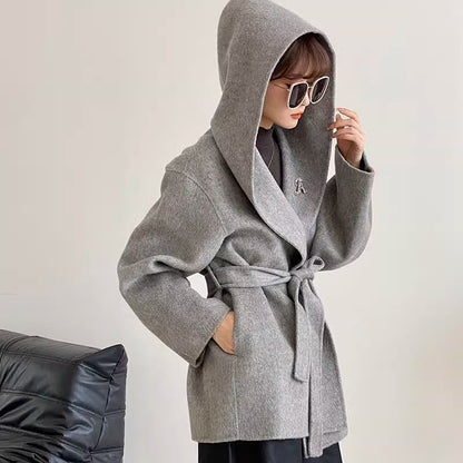 Manteau en laine Double face automne et hiver